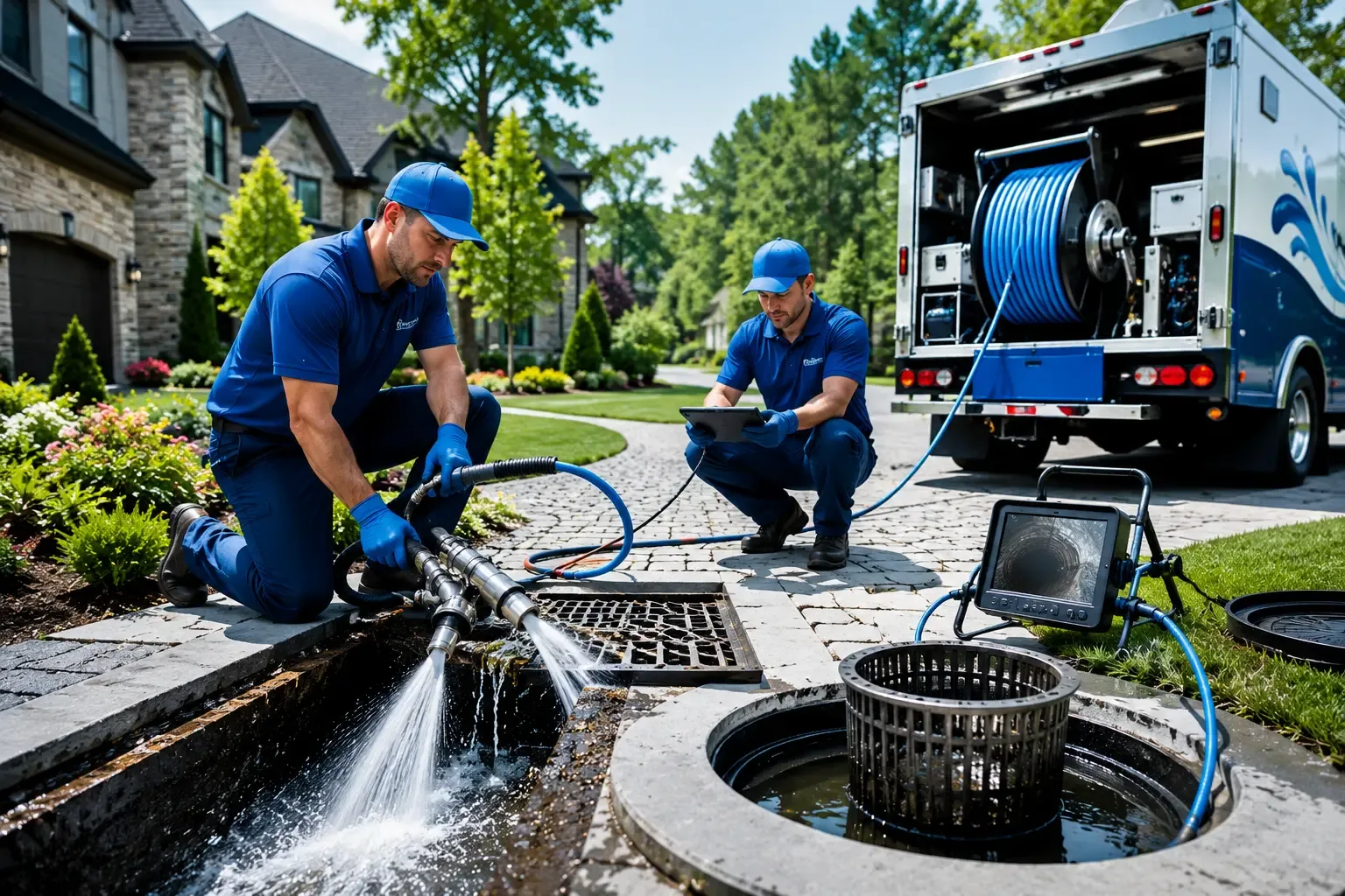 Local outdoor drain cleaning professionals in Pampa, TX